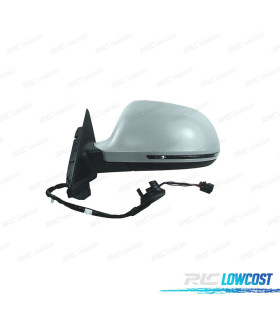ESPEJO COMPLETO IZQUIERDO AUDI A3 8P 8PA 08-10 3P ABATIBLE