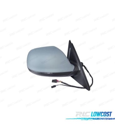 ESPEJO COMPLETO DERECHO AUDI Q5 08-19 LUZ SUELO