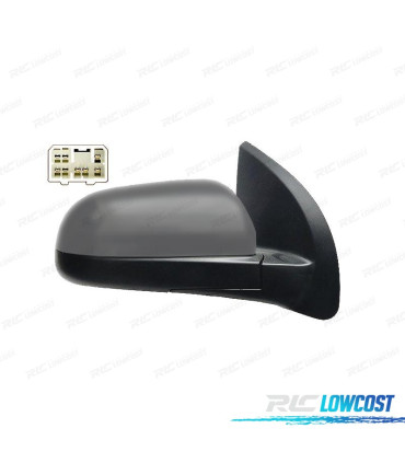 ESPEJO COMPLETO DERECHO CHEVROLET AVEO 06-11 CONVEXO