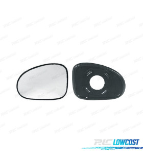CRISTAL ESPEJO + BASE IZQUIERDO DAEWOO MATIZ 98-05