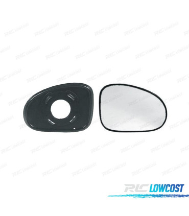 CRISTAL ESPEJO + BASE DERECHO DAEWOO MATIZ 98-05
