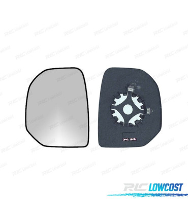 CRISTAL ESPEJO BASE IZQUIERDO CITROEN BERLINGO 08-12 CONVEXO TERMICO
