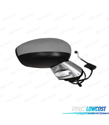 ESPEJO COMPLETO DERECHO CITROEN C3 10-16 BASE CROMADA