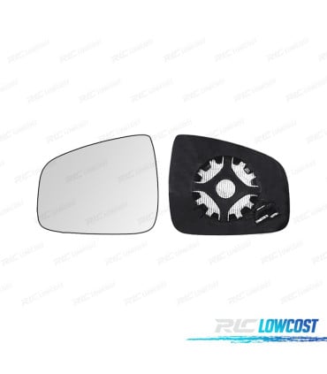 CRISTAL ESPEJO BASE IZQUIERDO DACIA DUSTER 13-17 CONVEXO TERMICO