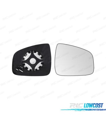 CRISTAL ESPEJO BASE DERECHO DACIA DUSTER 13-17 CONVEXO TERMICO
