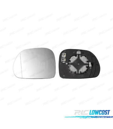 CRISTAL ESPEJO + BASE IZQUIERDO FIAT 500L 12-17 TERMICO