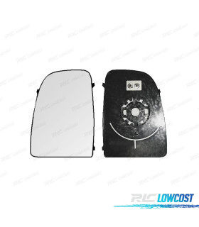 CRISTAL ESPEJO + BASE IZQUIERDO PEUGEOT BOXER 06-23 TERMICO