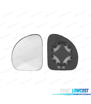 CRISTAL ESPEJO + BASE IZQUIERDO FIAT MULTIPLA 99-10