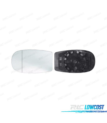 CRISTAL ESPEJO BASE REVERSIBLE IZQUIERDO / DERECHO FIAT PUNTO 99-03 ASFERICO