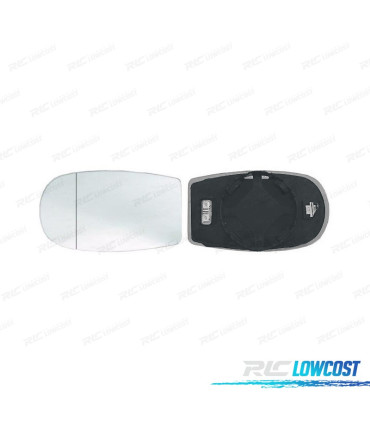 CRISTAL ESPEJO BASE REVERSIBLE IZQUIERDO / DERECHO FIAT PUNTO 99-03 ASFERICO TERMICO