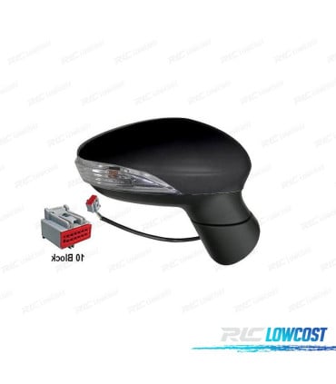 ESPEJO COMPLETO DERECHO FORD FIESTA 08-16