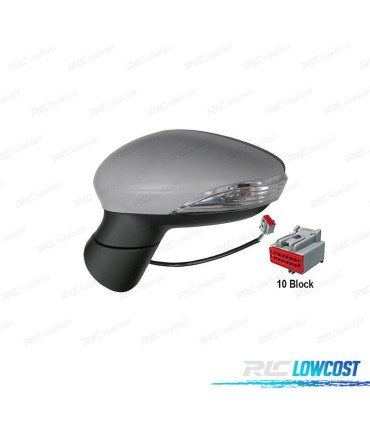 ESPEJO COMPLETO IZQUIERDO FORD FIESTA 12-17