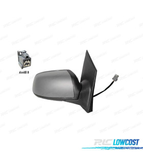 ESPEJO COMPLETO DERECHO FORD FOCUS 04-07 ELETRICO IMPRIMADO