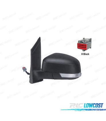 ESPEJO COMPLETO IZQUIERDO FORD FOCUS 07-12