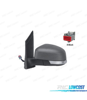 ESPEJO COMPLETO IZQUIERDO FORD FOCUS 07-12 TERMICO