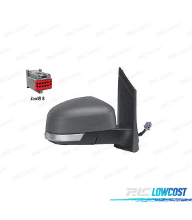 ESPEJO COMPLETO DERECHO FORD FOCUS 07-12 TERMICO