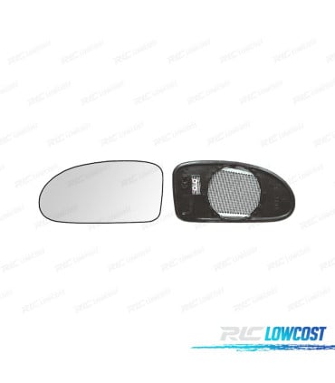 CRISTAL ESPEJO BASE IZQUIERDO FORD FOCUS 98-04 TERMICO SOPORTE REDONDO