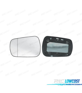 CRISTAL ESPEJO BASE IZQUIERDO FORD FUSION 02-05 ASFERICO