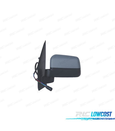 ESPEJO COMPLETO IZQUIERDO FORD TOURNEO CONNECT 09-12 TRANSIT CONNECT 09-12 ELECTRICO IMPRIMADO