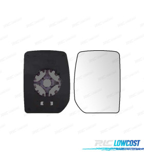 CRISTAL ESPEJO + BASE DERECHO FORD TRANSIT 00-09