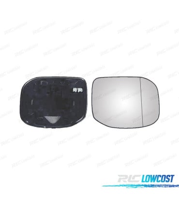 CRISTAL ESPEJO + BASE DERECHO HONDA ACCORD 08-15