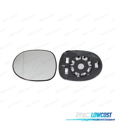 CRISTAL ESPEJO + BASE IZQUIERDO HONDA CIVIC 5P 06-12
