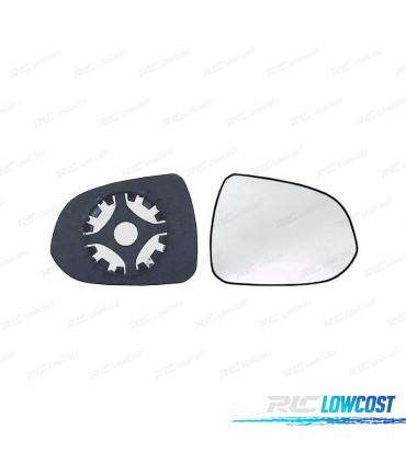CRISTAL ESPEJO + BASE DERECHO HONDA JAZZ 02-04