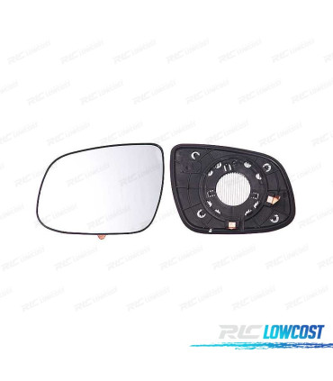 CRISTAL ESPEJO + BASE IZQUIERDO KIA CEED 10-12