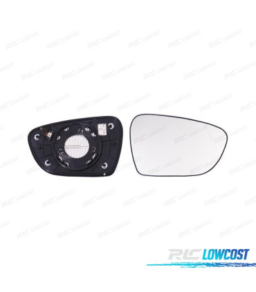 CRISTAL ESPEJO + BASE DERECHO KIA CEED 12-17