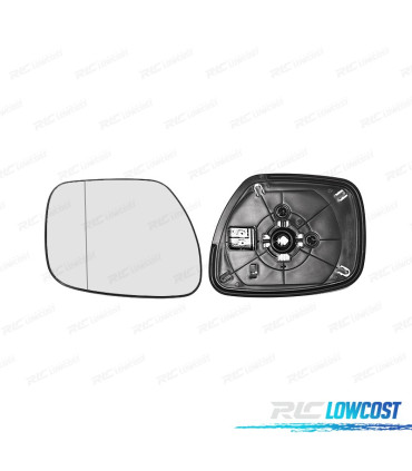 CRISTAL ESPEJO BASE IZQUIERDO MAZDA 5 06-10 TERMICO