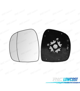 CRISTAL ESPEJO + BASE IZQUIERDO MERCEDES VITO W639 03-11 ASFERICO