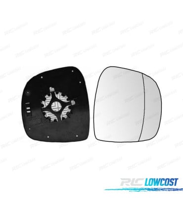 CRISTAL ESPEJO + BASE DERECHO MERCEDES VITO 03-11