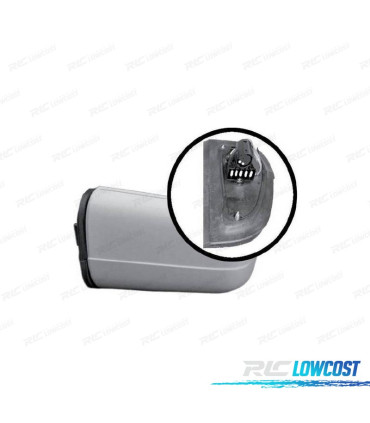 ESPEJO COMPLETO IZQUIERDO MERCEDES CLASE S W140 91-98 ABATIBLE
