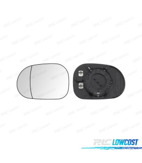 CRISTAL ESPEJO + BASE IZQUIERDO MERCEDES W163 M 98-01
