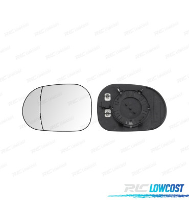 CRISTAL ESPEJO + BASE IZQUIERDO MERCEDES W163 M 98-01