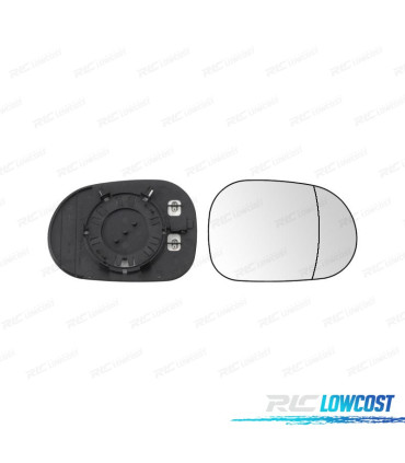 CRISTAL ESPEJO + BASE DERECHO MERCEDES W163 M 98-01