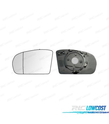 CRISTAL ESPEJO BASE IZQUIERDO MERCEDES CLASE C W203 00-04