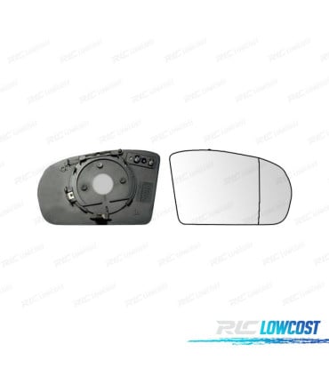 CRISTAL ESPEJO BASE DERECHO MERCEDES CLASE C W203 00-04