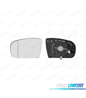 CRISTAL ESPEJO + BASE IZQUIERDO MERCEDES W210 E 00-02
