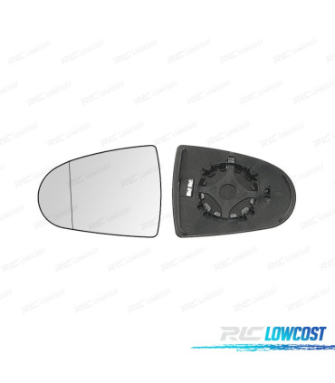 CRISTAL ESPEJO + BASE IZQUIERDO MITSUBISHI COLT 04-12