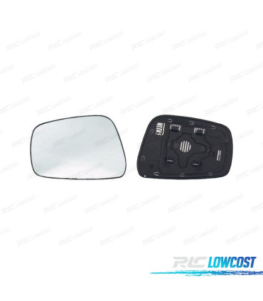 CRISTAL ESPEJO BASE IZQUIERDO NISSAN NAVARA 05-07 TERMICO