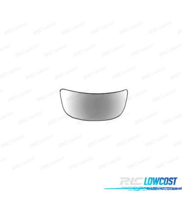 CRISTAL ESPEJO + BASE DERECHO RENAULT TRAFIC II 01-13