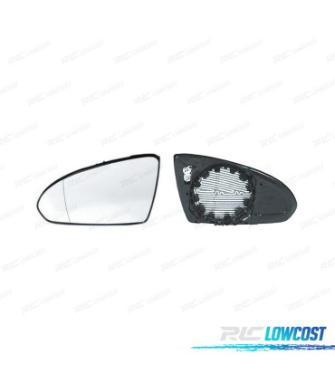 CRISTAL ESPEJO + BASE IZQUIERDO NISSAN PRIMERA 02-08