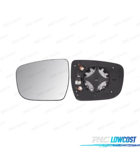 CRISTAL ESPEJO + BASE IZQUIERDO NISSAN QASHQAI 14-17