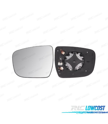 CRISTAL ESPEJO + BASE IZQUIERDO NISSAN QASHQAI 14-17