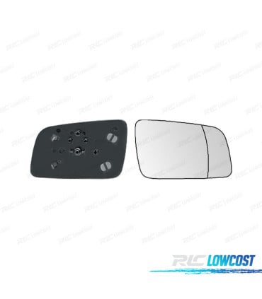 CRISTAL ESPEJO + BASE DERECHO OPEL ASTRA G 98-04