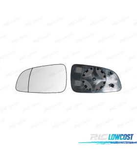 CRISTAL ESPEJO + BASE IZQUIERDO OPEL ASTRA H 04-08