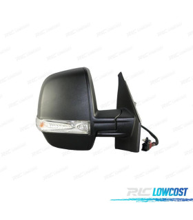 ESPEJO COMPLETO DERECHO FIAT DOBLO 10- PUNTO CIEGO 8 PINOS