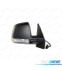 ESPEJO COMPLETO DERECHO FIAT DOBLO 10- 8 PINOS NEGRO SIMPLE