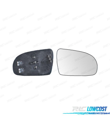 CRISTAL ESPEJO + BASE DERECHO OPEL CORSA B 93-00